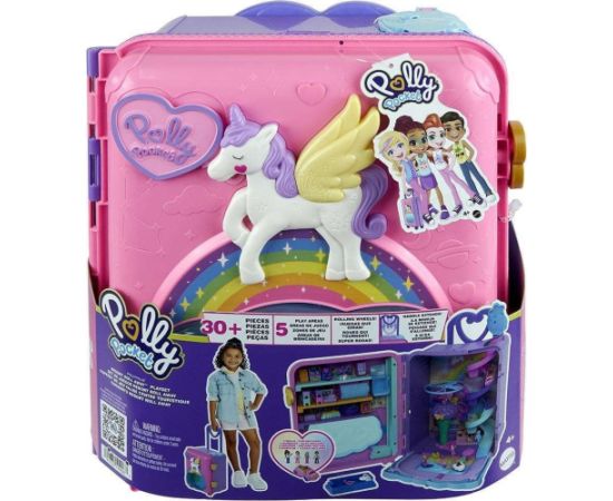 Mattel Polly Pocket: Pollyville - Resort Roll Away Playset (HKV43)