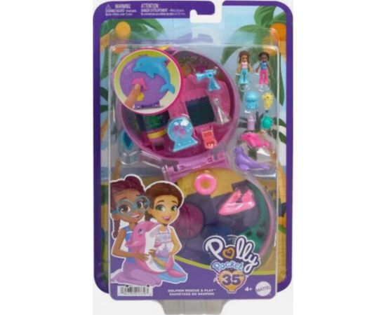 Mattel Polly Pocket: Polly Pocket 35th - Dolphin Rescue  Play (HWN96)