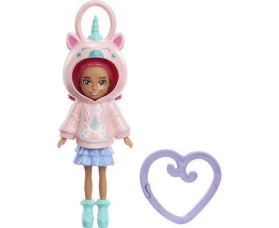 Mattel figūra Polly Pocket Friend lelle vienradzis (HKW02)