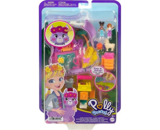 Mattel Polly Pocket: Camp Adventure Llama (HKV33)