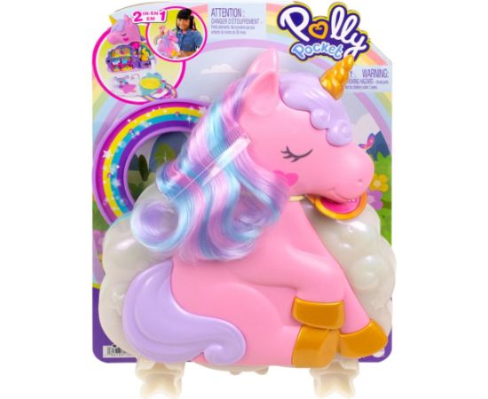 Mattel Polly Pocket Mini - Rainbow Unicorn Salon (HKV51)