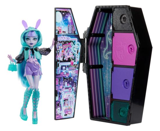 Mattel Monster High: Skulltimate Secrets Neon Frights - Twyla Doll (HNF82)