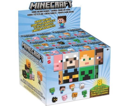 Mattel Minecraft: Mob Head Minis (Random) (HDV64)