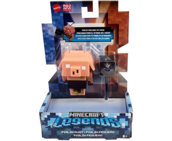 Mattel Minecraft: Legends - Piglin Runt Action Figure (8cm) (GYR79)