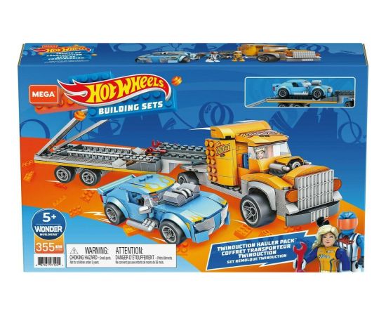 Mattel Mega Hot Wheels Building Sets - Twinduction Hauler Pack (GYG66)