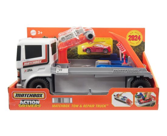 Mattel Matchbox: Action Drivers -Tow  Repair Truck with 2019 Audi TT RS Coupe (HRY43)