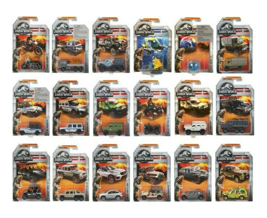 Mattel Matchbox Jurassic World Vehicles (Random) (FMW90)