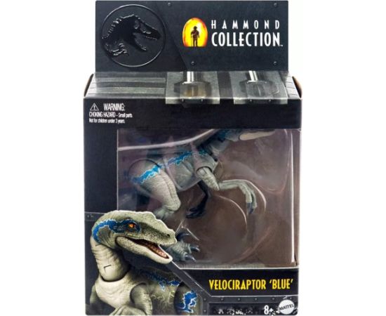 Mattel Jurassic World: Hammond Collection - Velociraptor Blue (HTV62)