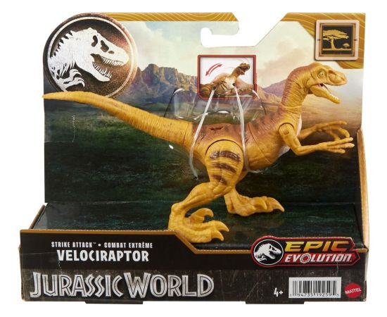 Mattel Jurassic World: Epic Evolution Strike Attack - Velociraptor (HTK60)