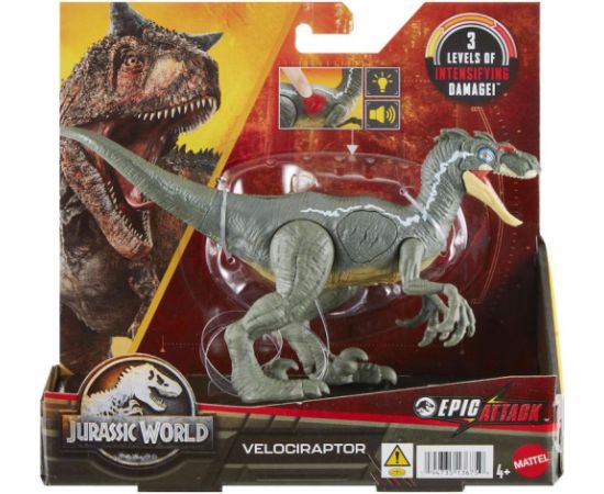 Mattel Jurassic World: Epic Attack - Velociraptor (HNC11)