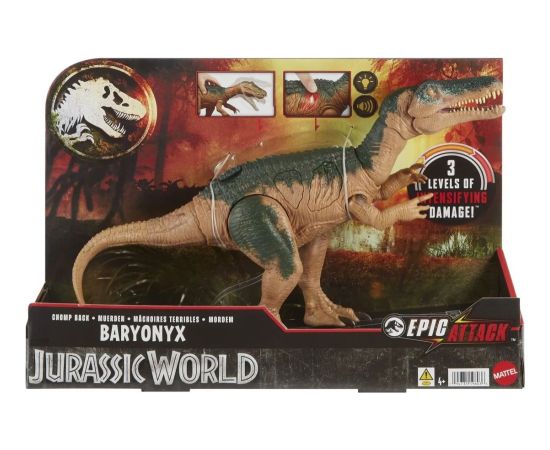 Mattel Jurassic World: Epic Attack - Chomp Back Baryonyx (HTP68)