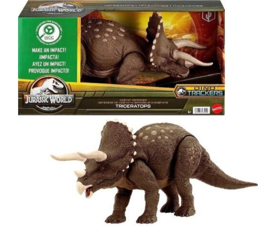 Mattel Jurassic World: Dino Trackers Habitat Defender - Triceratops (HPP88)