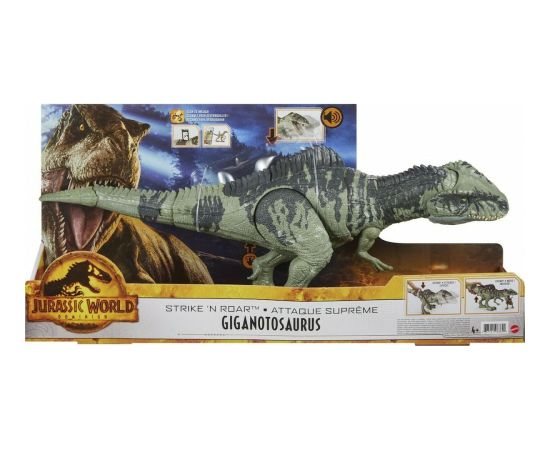 Mattel Jurassic World Dominion: Strike N Roar Giganotosaurus (GYC94)