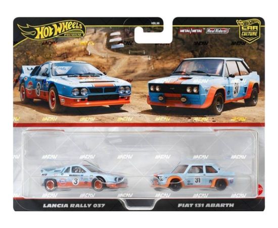 Mattel Hot Wheels®: Premium Car Culture - Lancia Rally 037  Fiat 131 Abarth (HRR81)