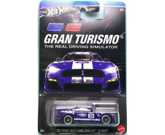 Mattel Hot Wheels® Gran Turismo - 20 Ford Mustang Shelby GT500 (HRV66)