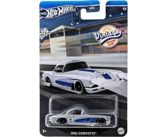 Mattel Hot Wheels: Vintage Racing Club - 1962 Corvette (HRV06)