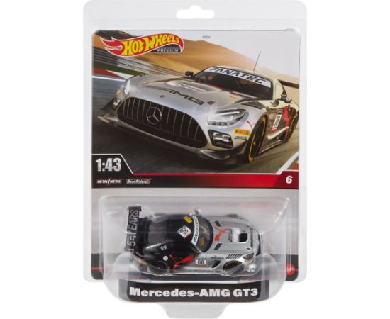 Mattel Hot Wheels: Premium Real Readers - Mercedes-AMG GT3 1:43 (HMD44)