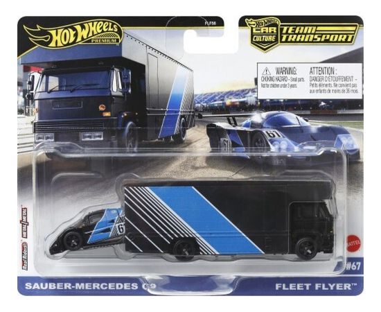 Mattel Hot Wheels: Premium Car Culture Team Transport - Sauber-Mercedes C9 Fleet Flyer (HRV41)