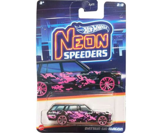 Mattel Hot Wheels: Neon Speeders - Datsun Sio Wagon (HRW68)