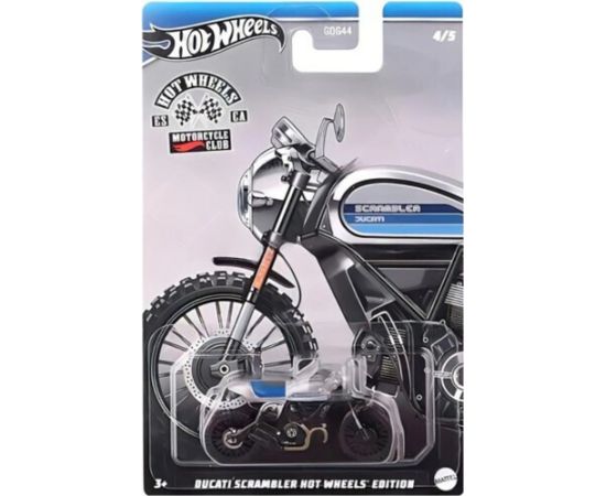 Mattel Hot Wheels: Motorcycle Club - Ducati Scrambler Hot Wheels Edition (HRR93)