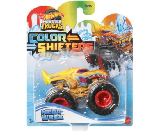 Mattel Hot Wheels: Monster Trucks Color Shifters - Mega-Wrex (HNW04)