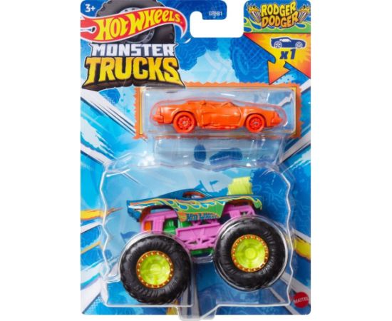 Mattel Hot Wheels: Monster Trucks - Rodger Dodger 2 Pack (HWN37)