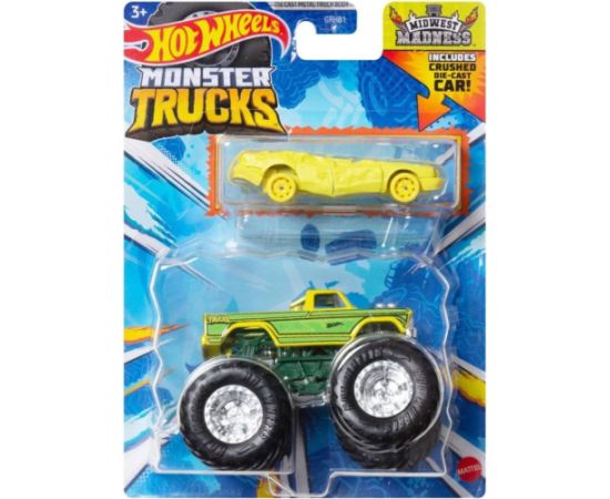 Mattel Hot Wheels: Monster Trucks - Midwest Madness 2 Pack (HWN42)