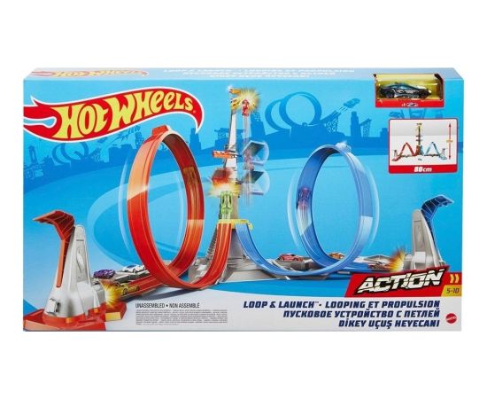 Mattel Hot Wheels: Loop  Launch Playset (GRW39)