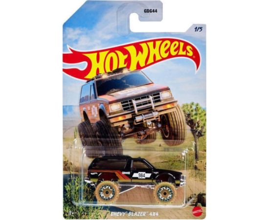 Mattel Hot Wheels: Baja Cars 4X4 - Chevy Blazer 4X4 (HLK20)