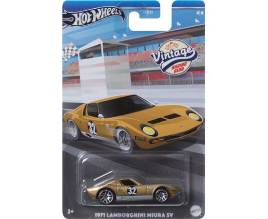 Mattel Hot Wheels Vintage - 1971 Lamborghini Miura SV Vehicle (HRV03)