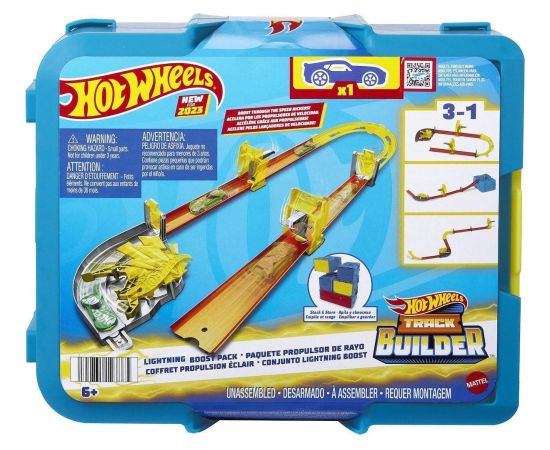 Mattel Hot Wheels Track Builder - Lightning Boost Pack (HMC03)