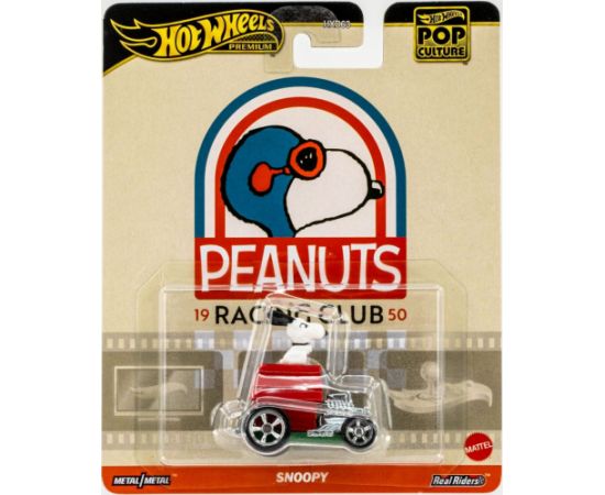 Mattel Hot Wheels Premium® Pop Culture: Peanuts Racing Club - Snoopy (HVJ42)