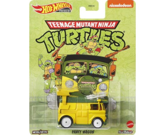 Mattel Hot Wheels Premium: Teenage Mutant Ninja Turtles - Party Wagon (GJR50)