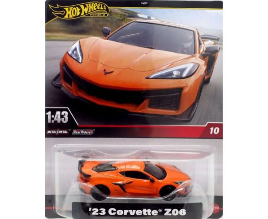 Mattel Hot Wheels Premium: Real Riders - 23 Corvette Z06 (1:43rd) (HWT05)