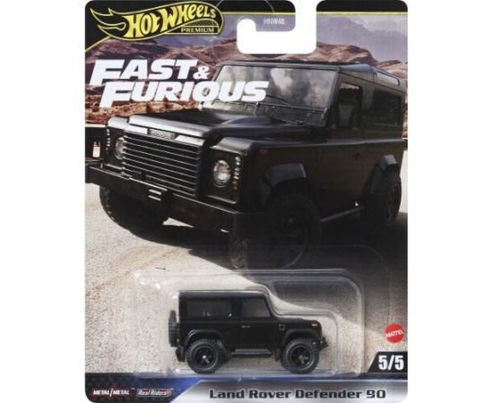 Mattel Hot Wheels Premium: Fast  Furious - Land Rover Defender 90 (HYP74)