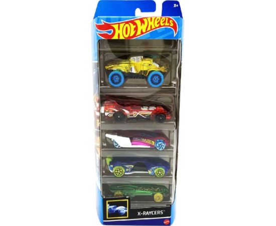 Mattel Hot Wheels - X-Raycers (Set Of 5) (HTV41)