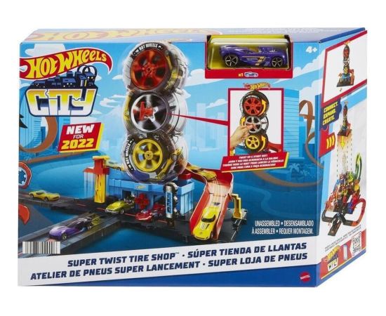 Mattel Hot Wheels - Super Twist Tire Shop (HDP02)