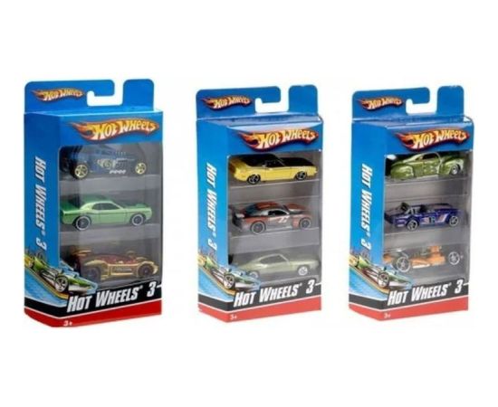 Mattel HOT WHEELS - CARS SET OF 3 (RANDOM) (K5904)