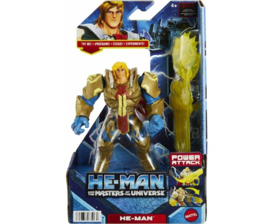 Mattel He-Man and the Masters of the Universe: Power Attack - He-Man Action Figure (HDY37)