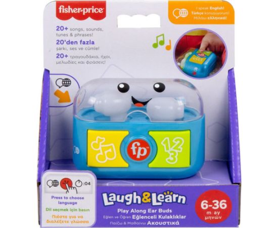 Mattel Fisher-Price® Laugh  Learn® Play Along Ear Buds (Voice Languages EN,GR,TR) (HWY47)