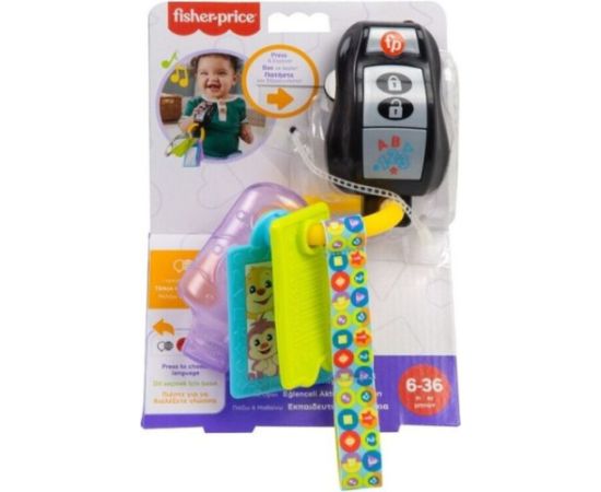 Mattel Fisher-Price® Laugh  Learn® Play  Go Activity Keys (Voice Languages EN,GR,TR) (HWY40)