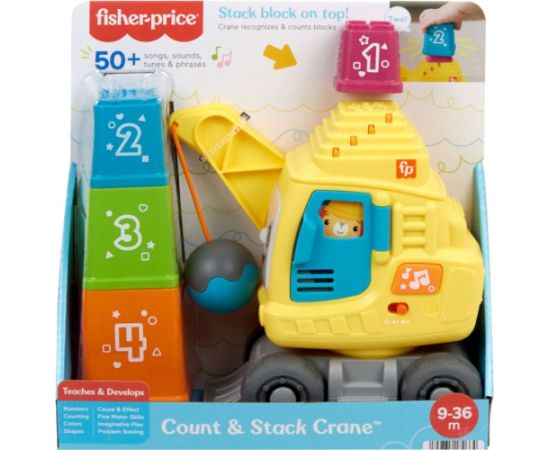 Mattel Fisher-Price® Count  Stack Crane (HWY62)