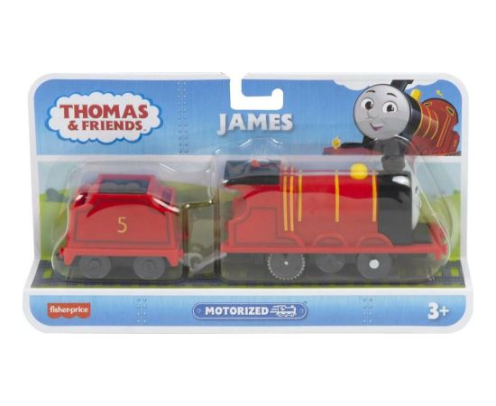 Mattel Fisher-Price Thomas  Friends Motorized - James Train with Wagon (HDY70)