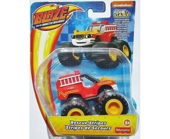 Mattel Fisher-Price Nickelodeon Blaze and the Monster Machines Die-Cast - Rescue Stripes (GYC99)