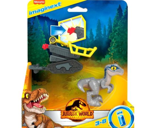 Mattel Fisher-Price Imaginext Jurassic World: Dominion - Baby Beta  Snare (HKG16)