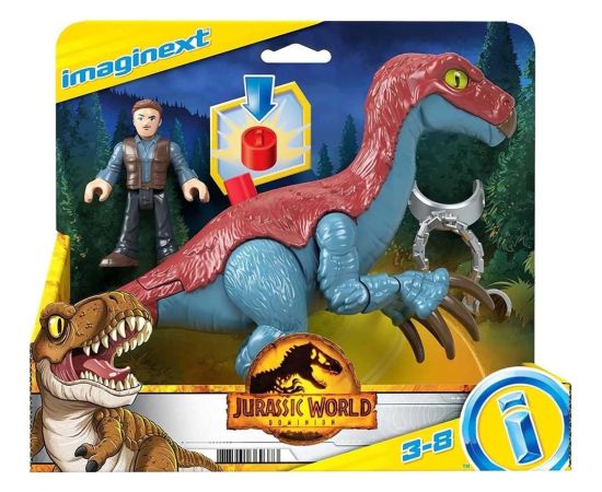 Mattel Fisher-Price Imaginext Jurassic World Dominion: Therizinosaurus (GVV63)