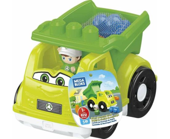 Mattel Fisher Price Mega Bloks: Block Buddies - Raphy Recycling Truck (HBP13)