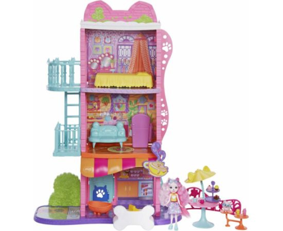 Mattel Enchantimals: City Tails - Town House  Cafe Playset (HHC18)