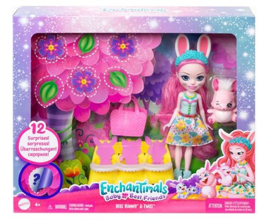 Mattel Enchantimals: Baby Best Friends - Bree Bunny  Twist (HLK85)