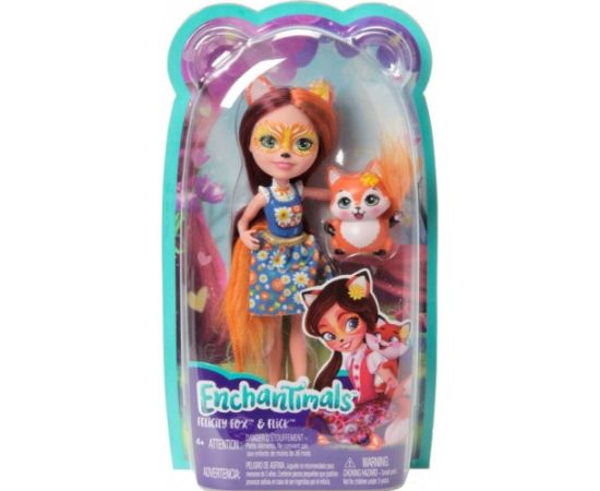 Mattel Enchantimals Mini Doll - Felicity Fox  Flick (FXM71)